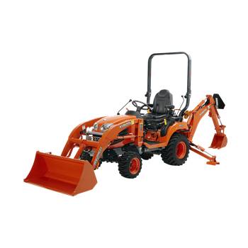 Tractor, Compact MFWD w/Loader and Hoe Tractor, Compact MFWD w/Loader and Hoe